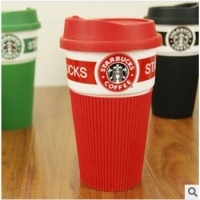 Чашка керамическая кружка Starbucks Red