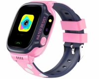 Детские смарт-часы Smart Watch 4G Pink WiFi GPS треккер