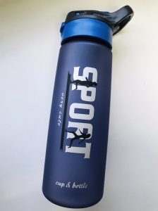 Пляшка для води Sport very cute 800 мл (синій)