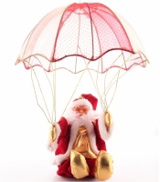 Фото Дед Мороз на воздушном шаре