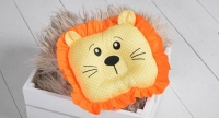 Детская подушка игрушка для новорожденных Leo
