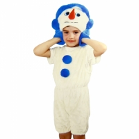 Детский костюм меховой Снеговик