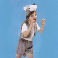 Детский костюм меховой Волк