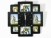 Часы настенные семейные на 8 фото черные