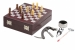 Винный набор с шахматами 15 см