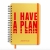 Планер I have a plan желтый