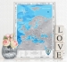 Скретч карта Discovery Maps Europe на английском языке