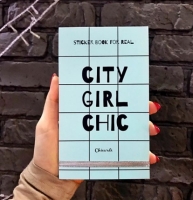 Фото Книга с наклейками Sticker Book City Girl Chic