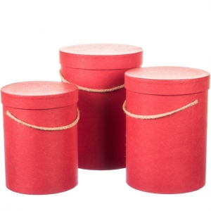 Комплект коробок для цветов Good Red (3 шт.)