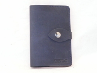 Кожаная Обложка на паспорт Julia Blue