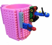 Фото Кружка Lego брендовая 350мл Pink