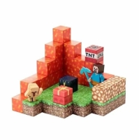 Магнітний конструктор Minecraft Лавовий шукач скарбів на 54 кубиків