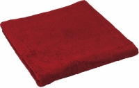 Махровое полотенце бордовое 40х70