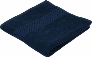 Махровое полотенце синее 70х140 см