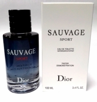 Мужской Парфюм Christian Dior Sauvage TESTER 100 ml