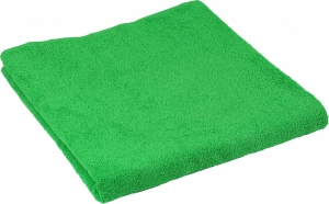Набор махровых полотенец зеленого цвета