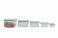 Набор судочков из пищевого пластика 5шт