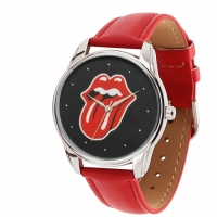 Наручные часы Rolling Stones красный