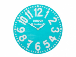 Настенные часы Лондон (бирюза)