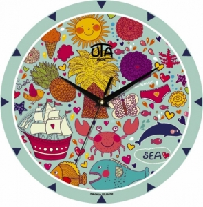 Настенные Часы Mini Волшебное Море