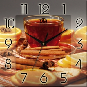 Настенные Часы Panorama Чай с Корицей