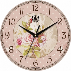 Настенные Часы Vintage Букет Роз