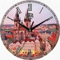 Настенные Часы Vintage Прага храм Девы Марии