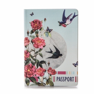 Обложка для паспорта Птички