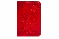 Обложка на паспорт Turtle-X Red
