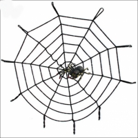 Паутина Велюр с пауком