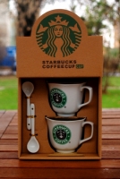 Подарочный набор чашек Starbucks 1987