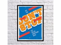 Постер Dont Stop