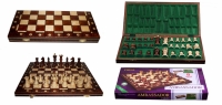 Шахматы AMBASADOR brown