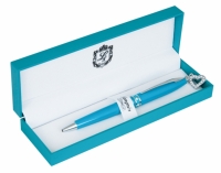 Шариковая ручка в подарочном футляре Хели blue