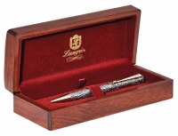 Шариковая ручка в подарочном футляре Лукас silver