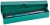 Шариковая ручка в зеленом подарочном футляре Мидас