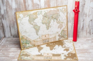 Фото Скретч карта My Maps Antique edition в наборе для любимого человека In Love