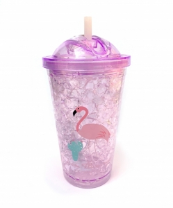 Термостакан Ice Cap Фламинго ( Фиолетовый )
