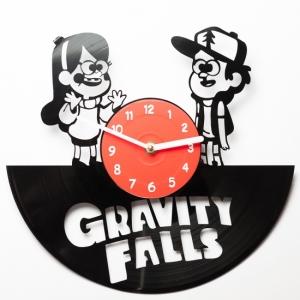 Виниловые часы Gravity Falls