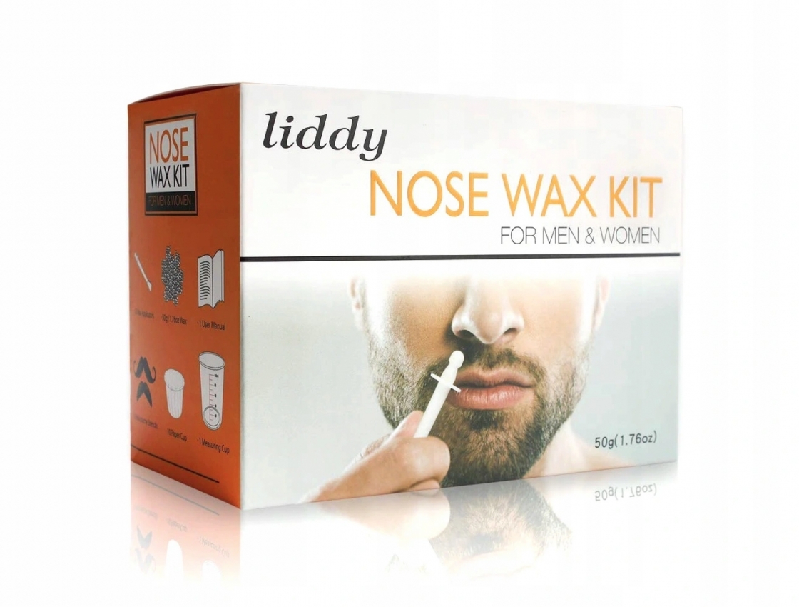 Набір для видалення волосся у носі Nose Wax Kit Liddy