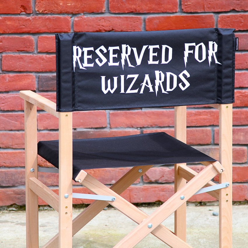 Стілець розкладний для саду та будинку Reserved for wizards