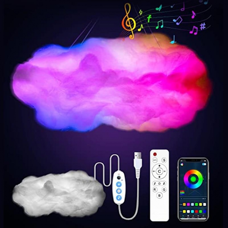 Світлодіодний світильник Хмара Bluetooth, RGB