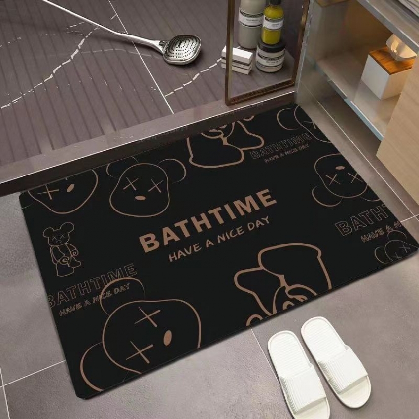 Супер адсорбувальний Килимок для ванної Bathtime Bearbrick 59*39 см