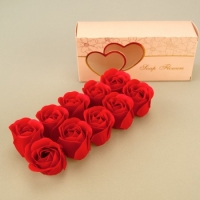 Подарочный набор Розы из мыла 10 бутонов