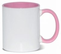 Чашка цветная (розовая)
