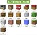 Магнитный конструктор Minecraft Алтарь с деревьями на 100 кубиков