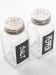 Солонка и перечница Salt pepper стекло  9,5*4 см
