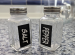 Солонка и перечница Salt pepper стекло  9,5*4 см