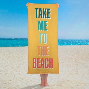 Полотенце Отвези меня на пляж 150х70 см