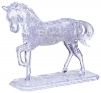 3D пазл лошадь